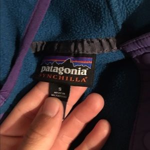 Men's Patagonia small synchilla