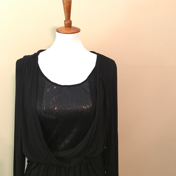 HPSequin Wrap Blouse - Picture 2 of 6