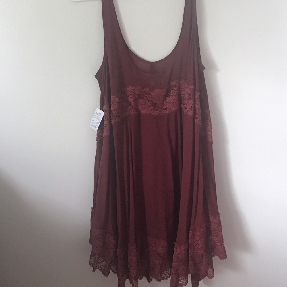 Anthropologie red slip