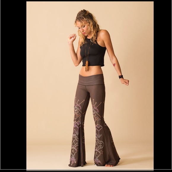 Teeki Black Bell Bottoms