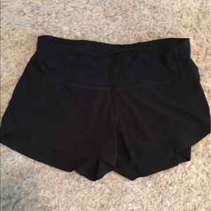 Lululemon black shorts.