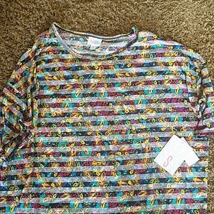 LulaRoe bright colored irma