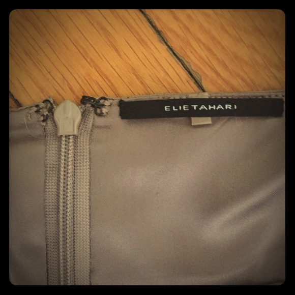 Elie Tahari beaded/sequin shirt - Picture 3 of 4