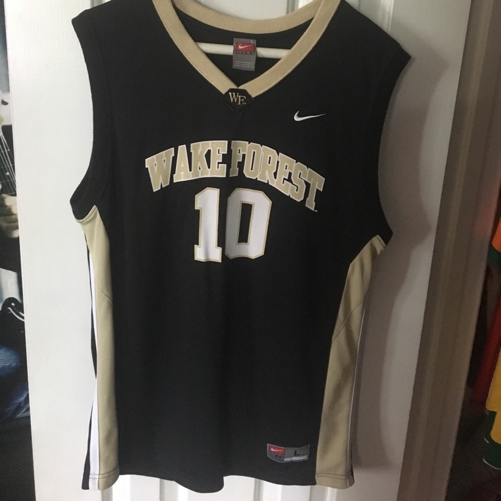 Nike Wake Forest basketball jersey #10 - youth L