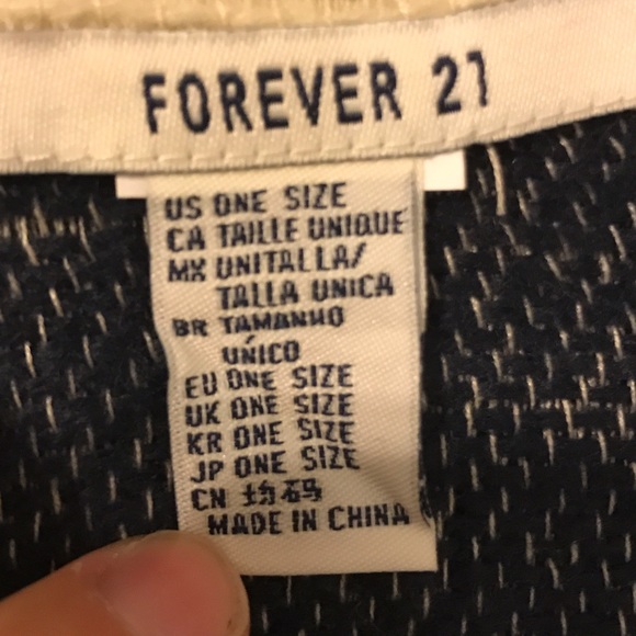 Forever 21 Poncho - Picture 3 of 3