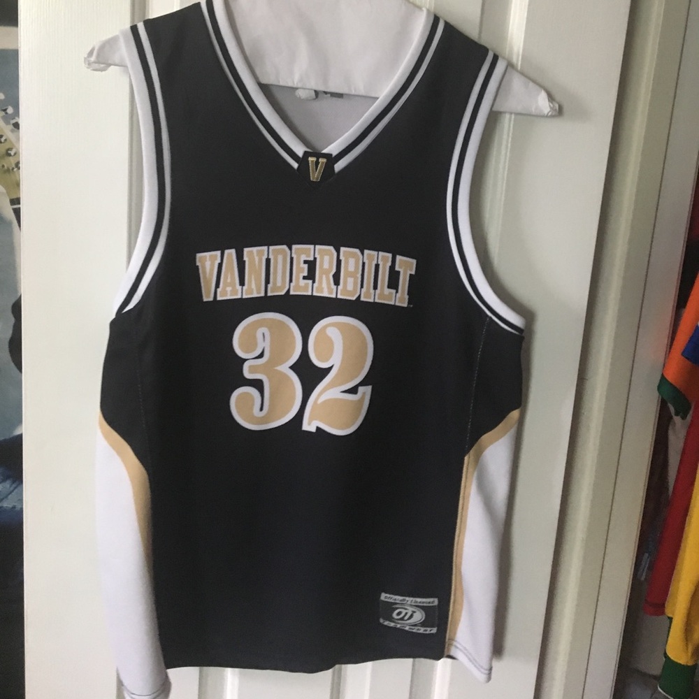 Vanderbilt basketball jersey #32 black - youth XL