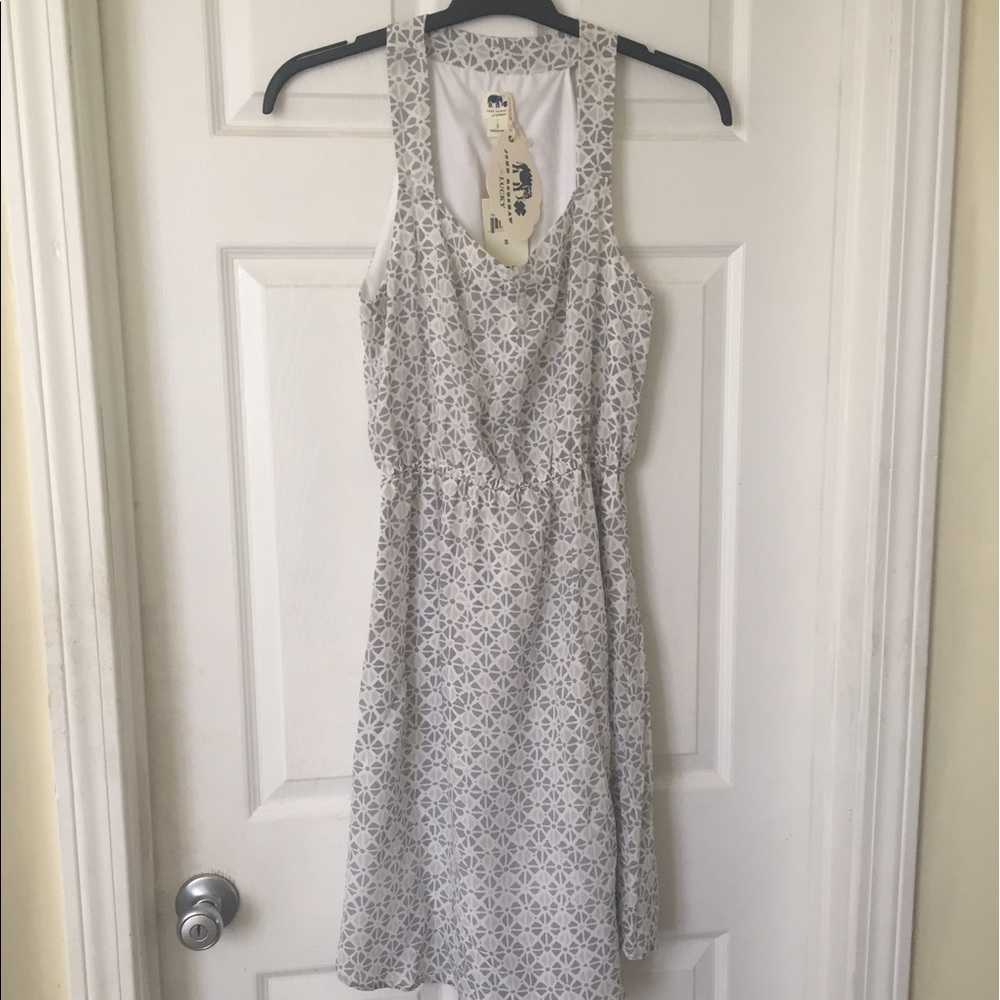 ✨ Lucky Brand dress 100%silk; size small
