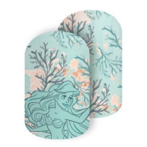 Disney Accessories - HALF SHEET Disney Jamberry Coral Connection