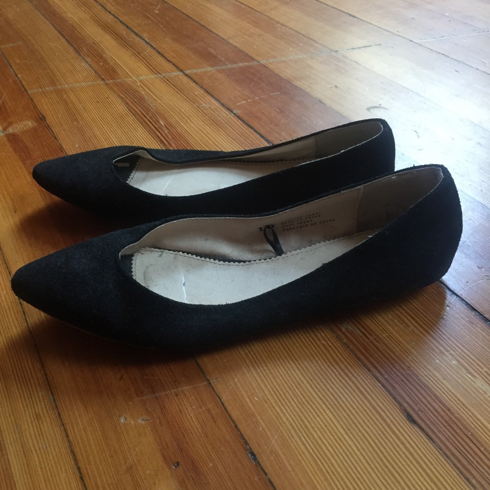 Black BDG flats