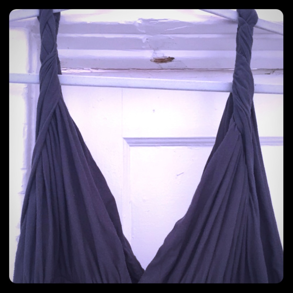 T bags Grecian dress