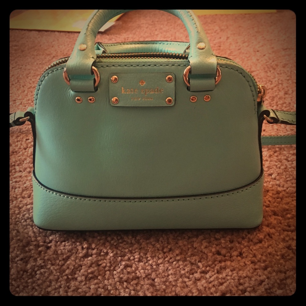 Kate Spade light blue purse
