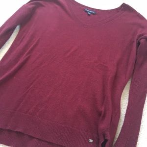 American Eagle Maroon Sweater