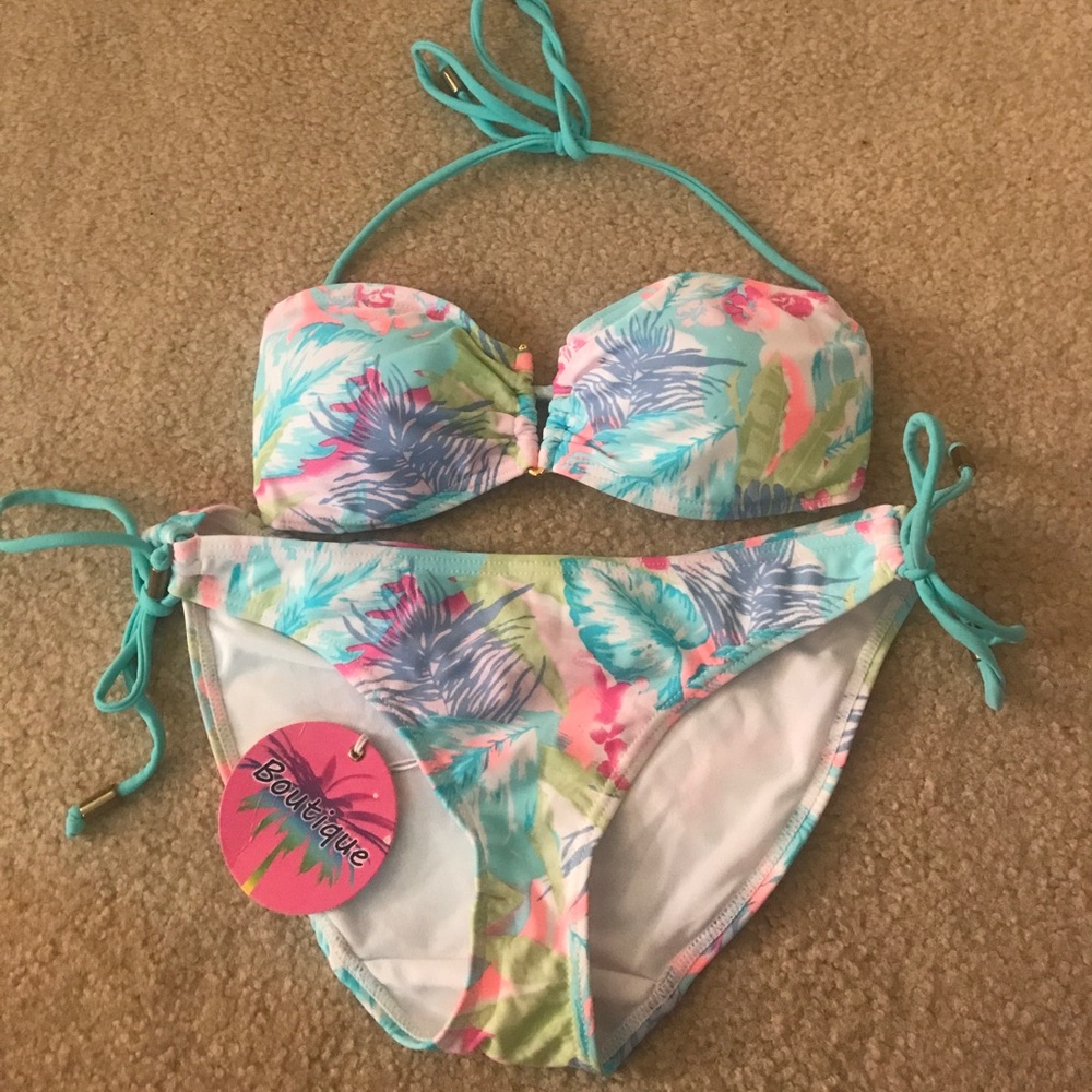 Bandeau style bikini