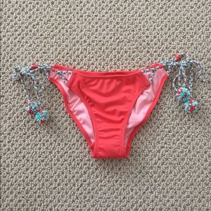 Pom Pom bikini bottoms NWOT