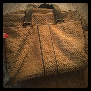 Coach laptop bag
