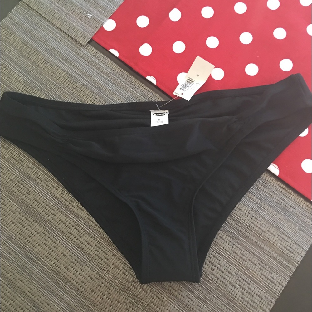 Black old navy bikini bottom