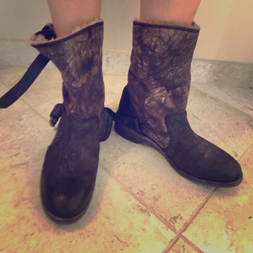Hunting snow and hiking boots