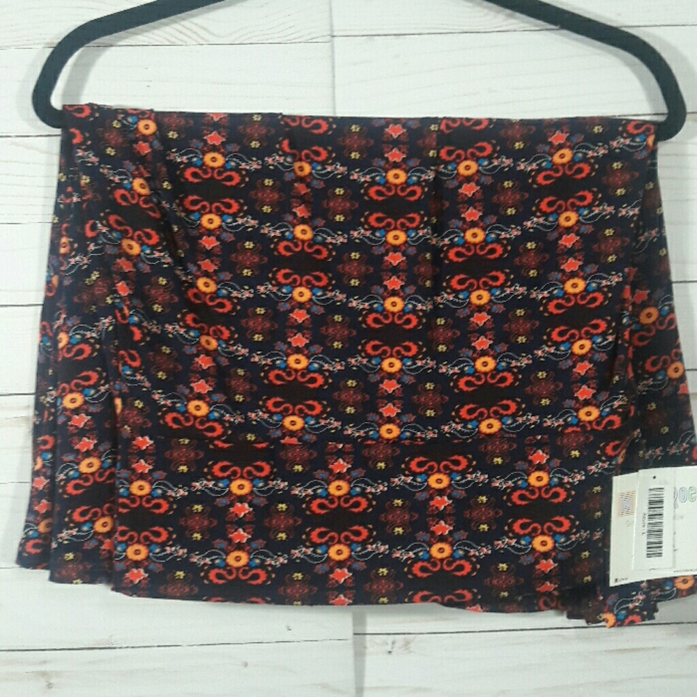 NWT L LuLaRoe Azure Skirt