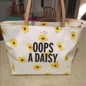 kate Spade oops a daisy Francis tote