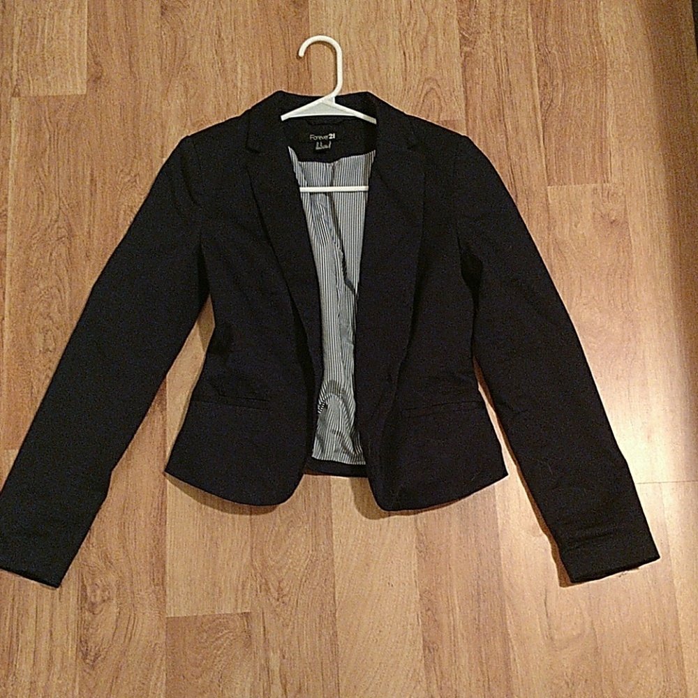 Forever 21 Navy Blue Blazer