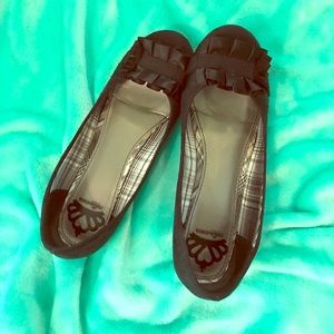 Fergalicious by Fergie Black Dress Flats
