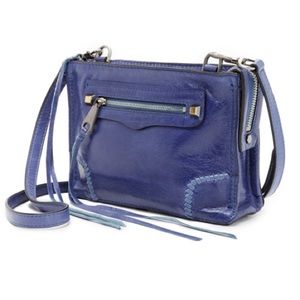 REBECCA MINKOFF Regan Crossbody in Blue