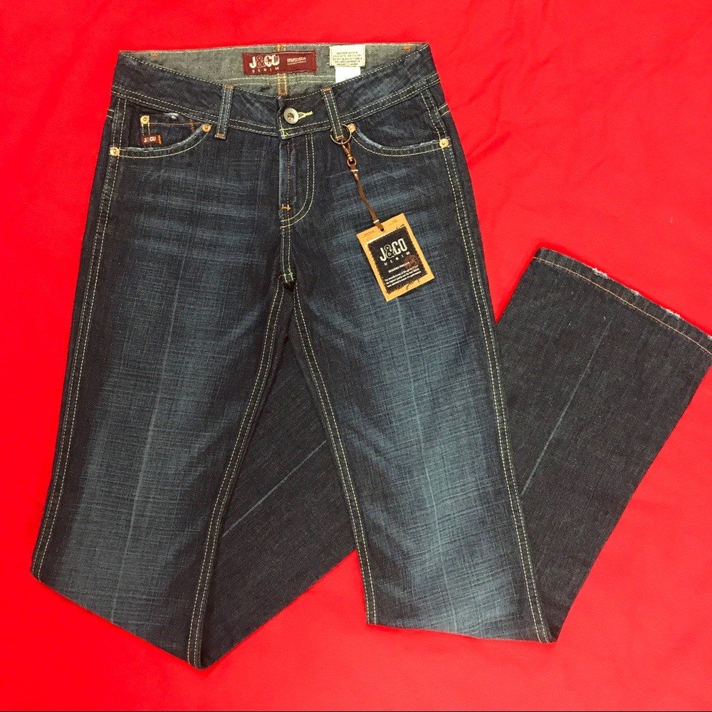 NWT J&CO Denim Dark Wash Jeans (sz US 24)