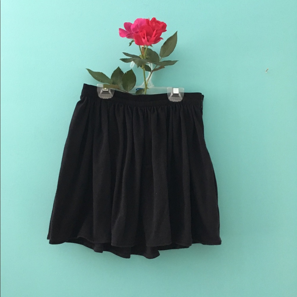 American apparel black skirt