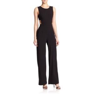 BCBG Rossana Cutout back Jumpsuit