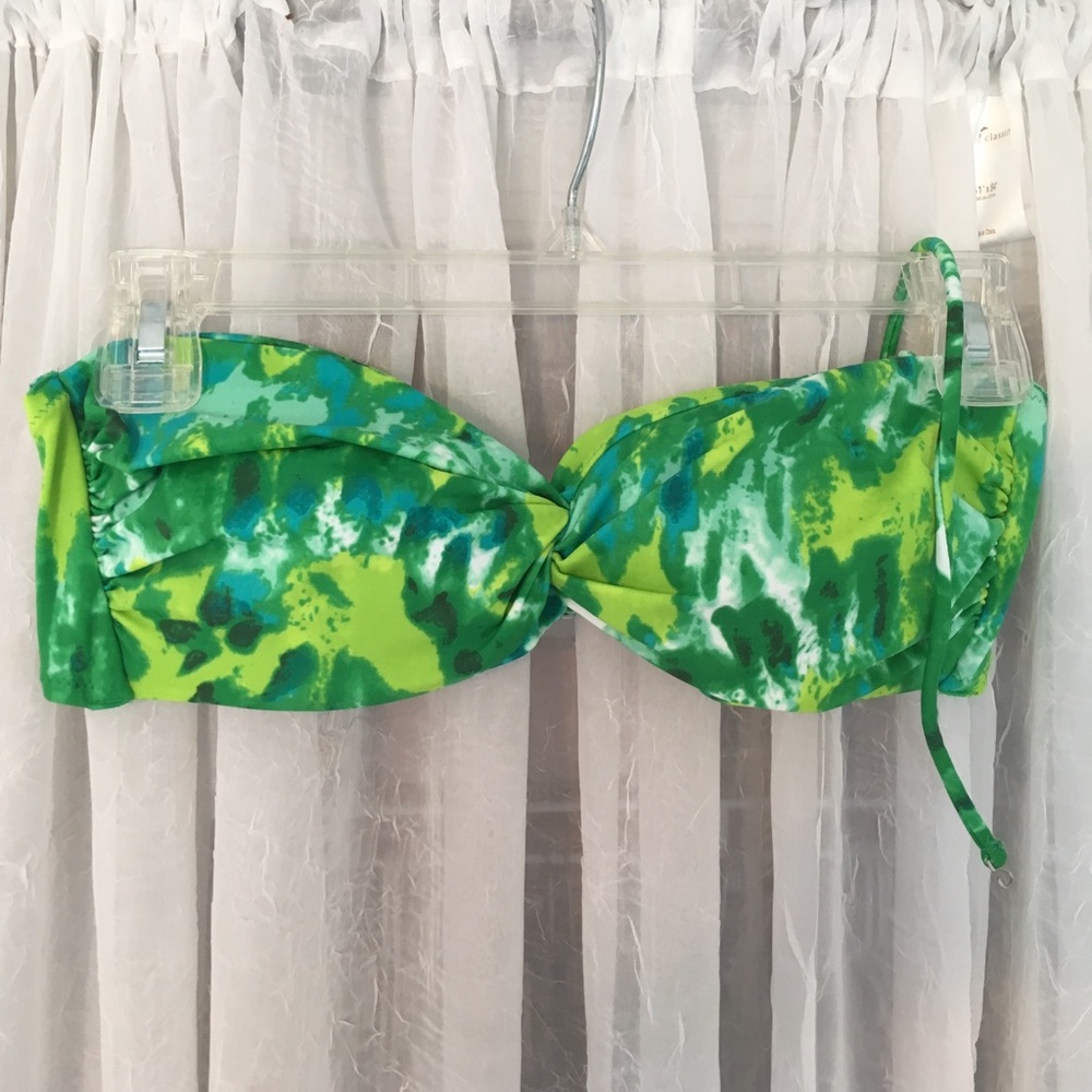 Victoria's Secret Tie-Dye Strapless Bikini Top