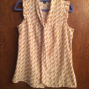 Giraffe Print Top