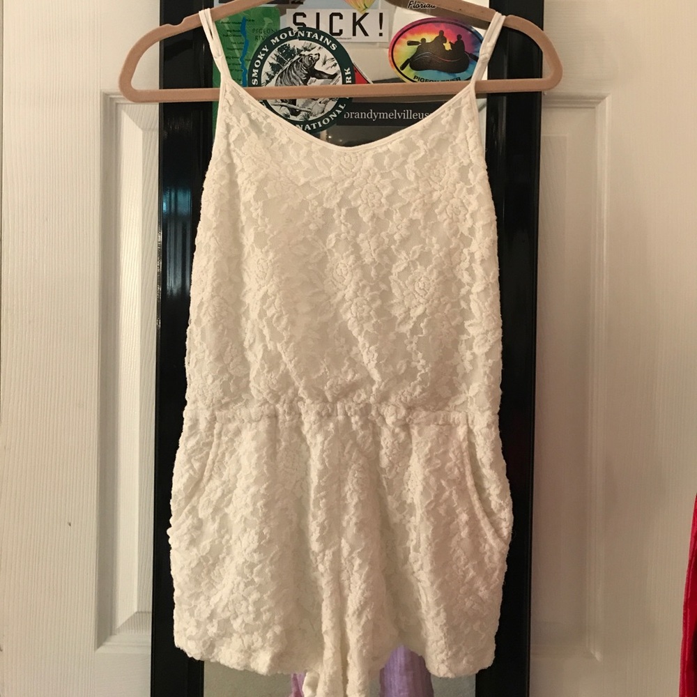 Forever 21 lace romper