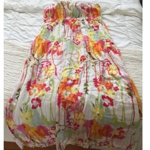 Old Navy Floral Print Maxi Dress