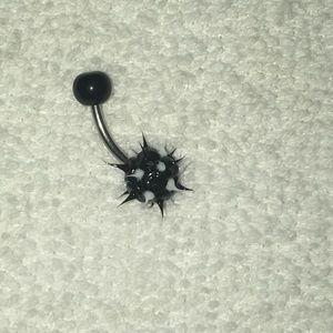 Fun and funky spiked belle ring.