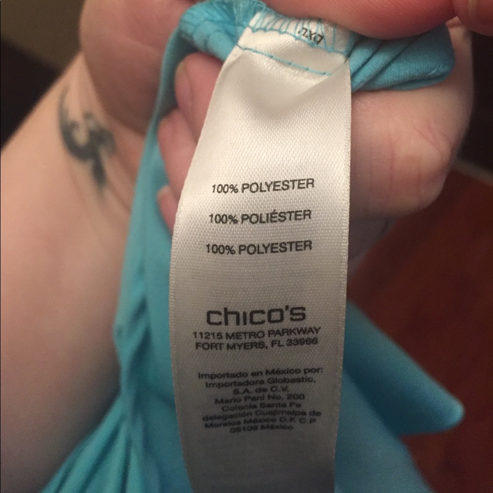 Chico's High-Low Blouse - Picture 6 of 6