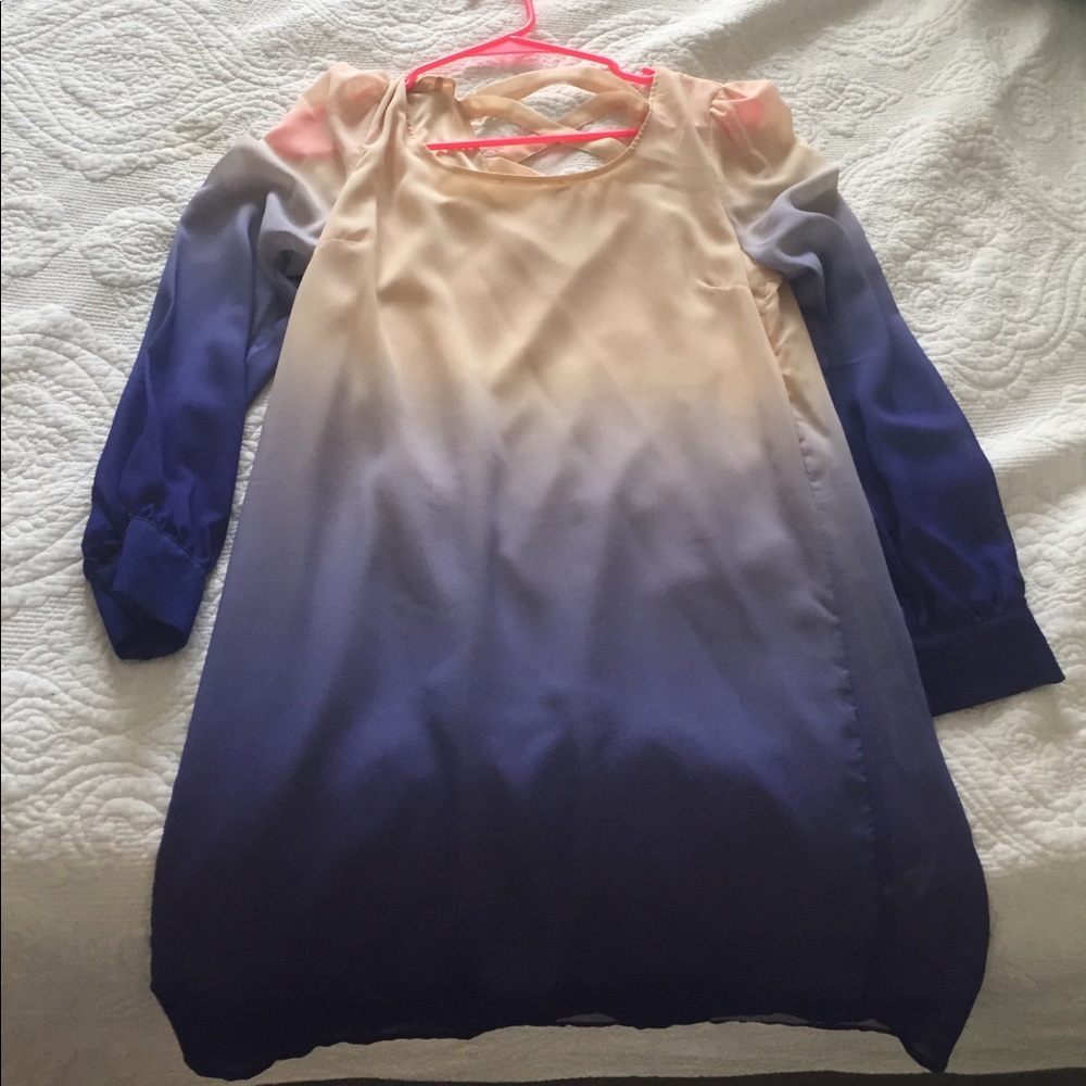 tobi Ombré shift dress