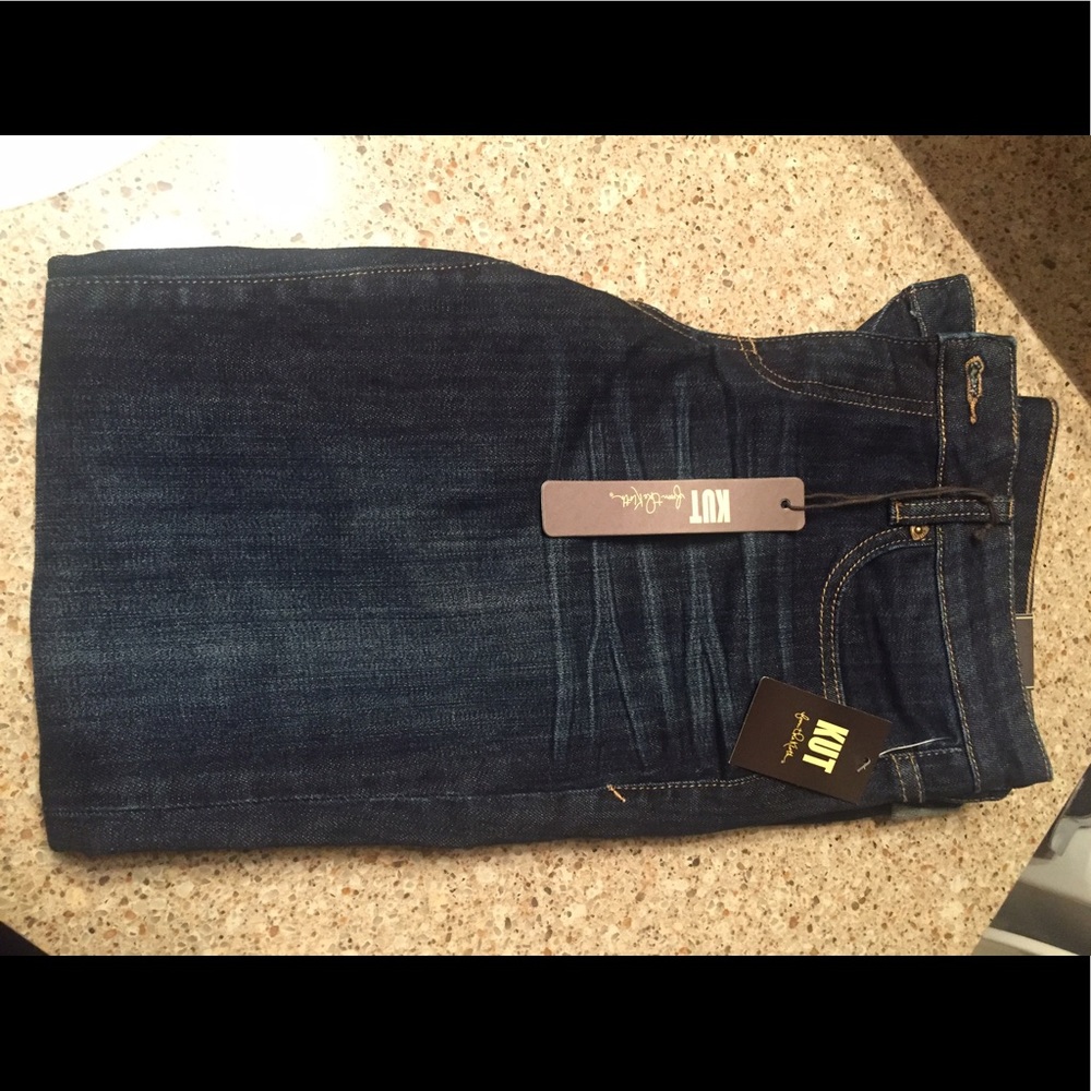 KUT from the Kloth Catherine Boyfriend Jean Sz. 6
