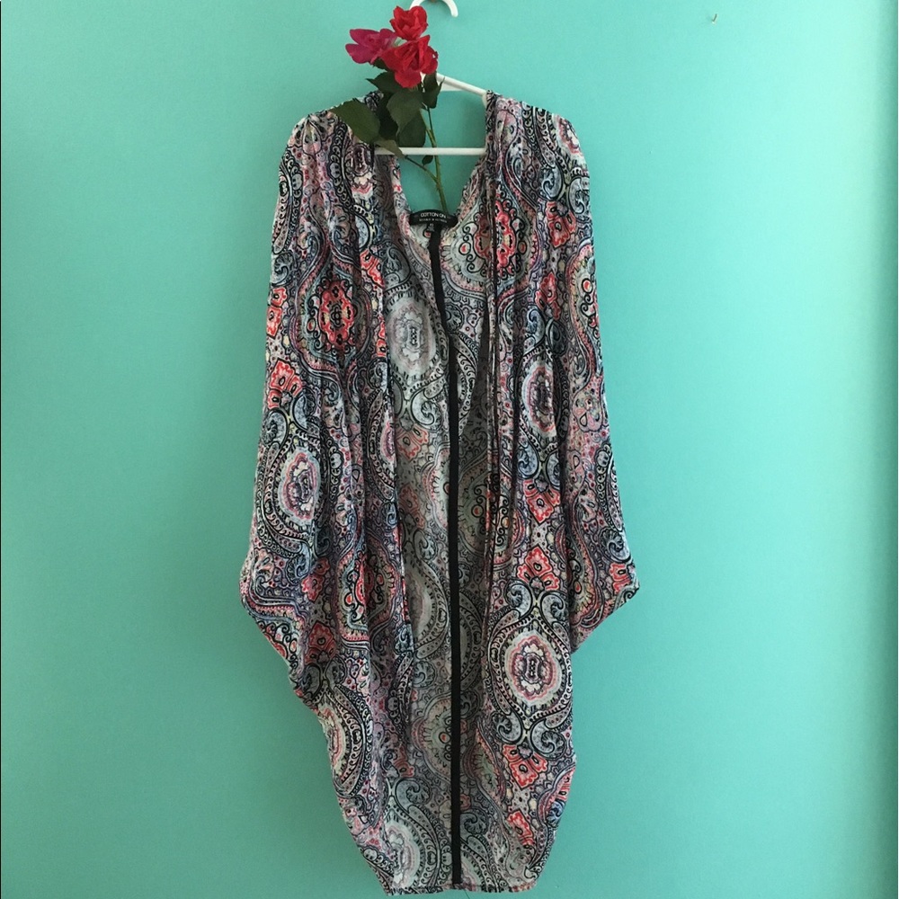 Cotton On patterned cardigan