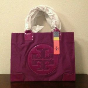 NEW Tory Burch Ella Large Nylon Tote Bag