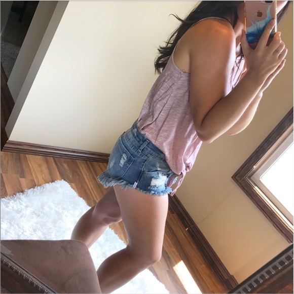 ⚫️LAST 2 || ANGIE Mauve Tied Tank - Picture 2 of 5