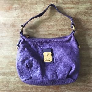 Small purple leather Marc by Marc Jacob's purse.