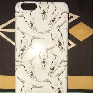 cow skull phone case