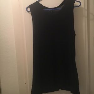 SUMMER SALE! Sheer black tank top