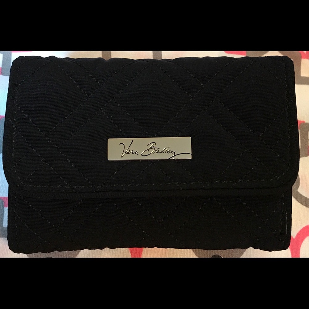 Vera Bradley Black Wallet