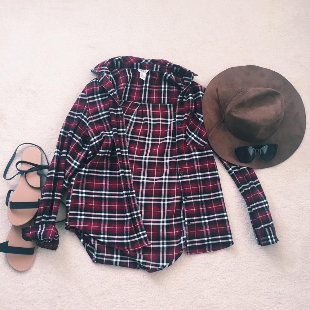 Forever 21 plaid shirt