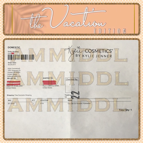 🆕KYLIE'S TAKE ME ON VACATION KYSHADOW - Picture 2 of 8