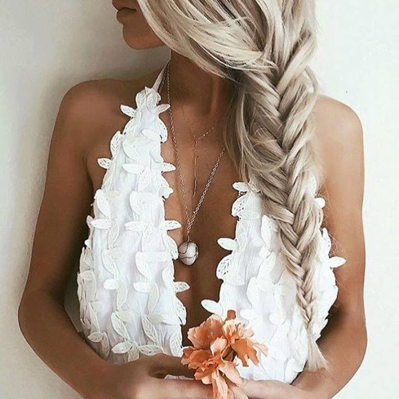 LAST ONE!!* RE-STOCKED-SOLID IVORY* SIZE MED ONLY* - Picture 2 of 8