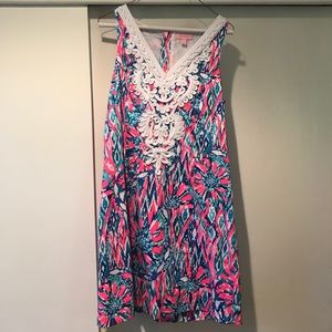 Lily Pulitzer shift dress w/ nautical rope design!