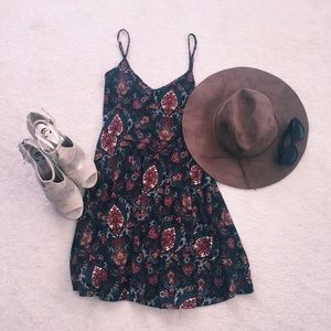 Paisley Printed Dress