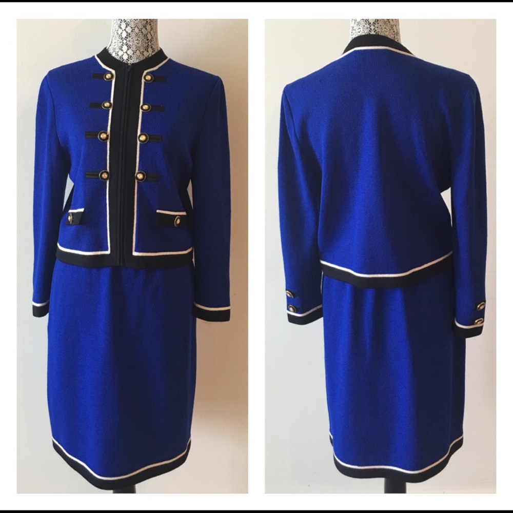 St John Skirt Suit